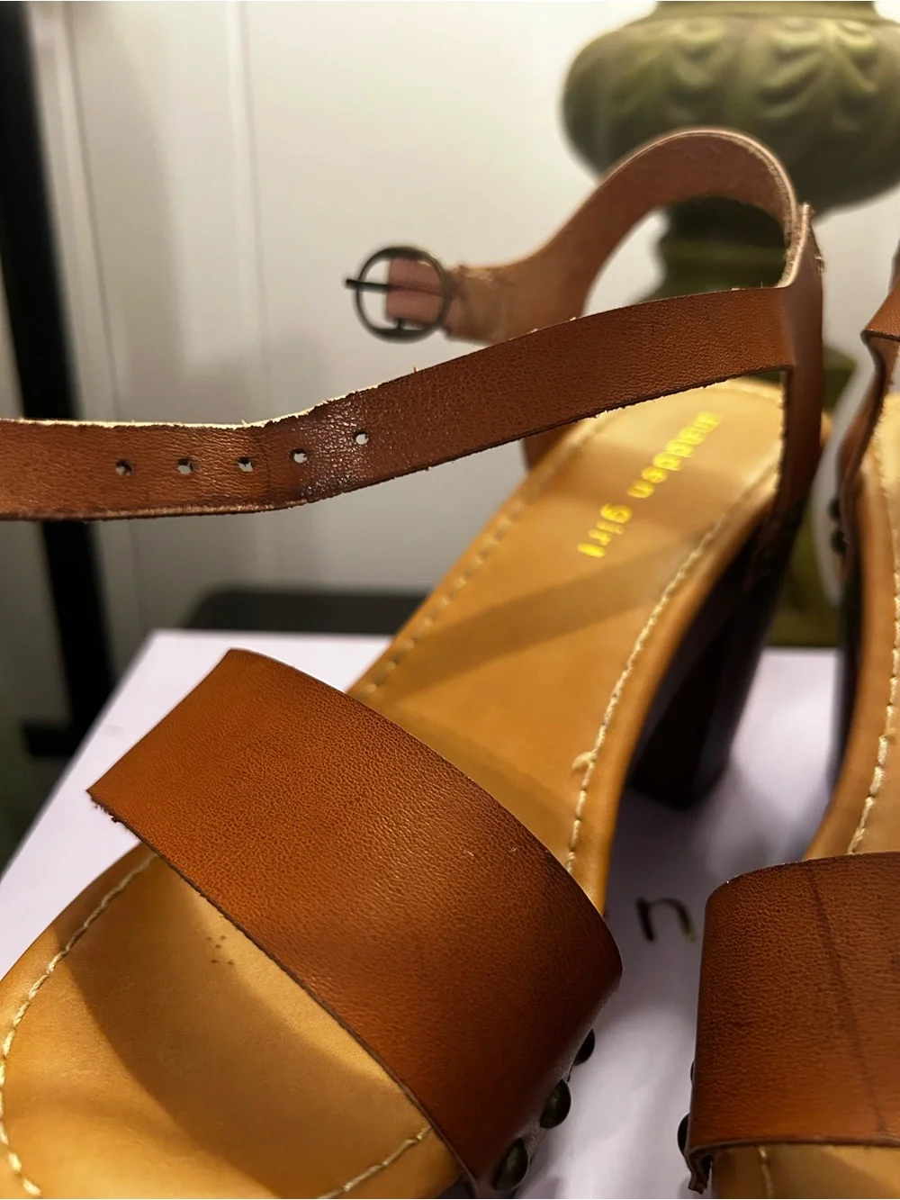 Madden Girl chunky platform